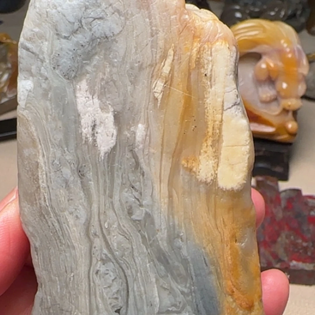 【闪购商品】田黄石吃****饱昌化田黄原石