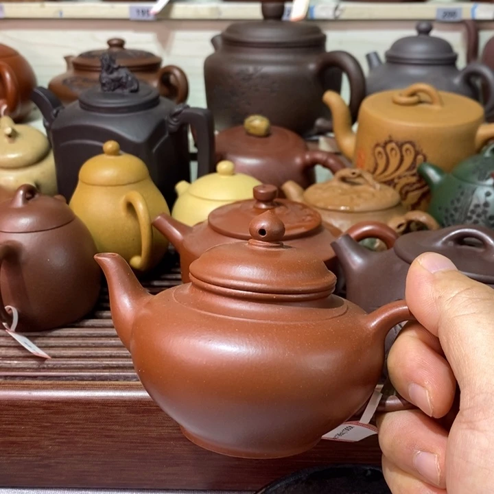 茶壶紫砂精工制作