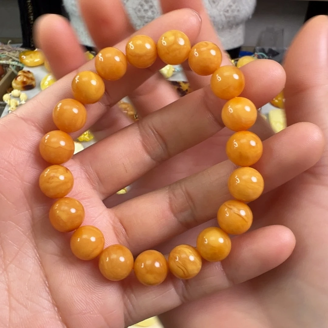 蜜蜡裸石未镶嵌蜜蜡