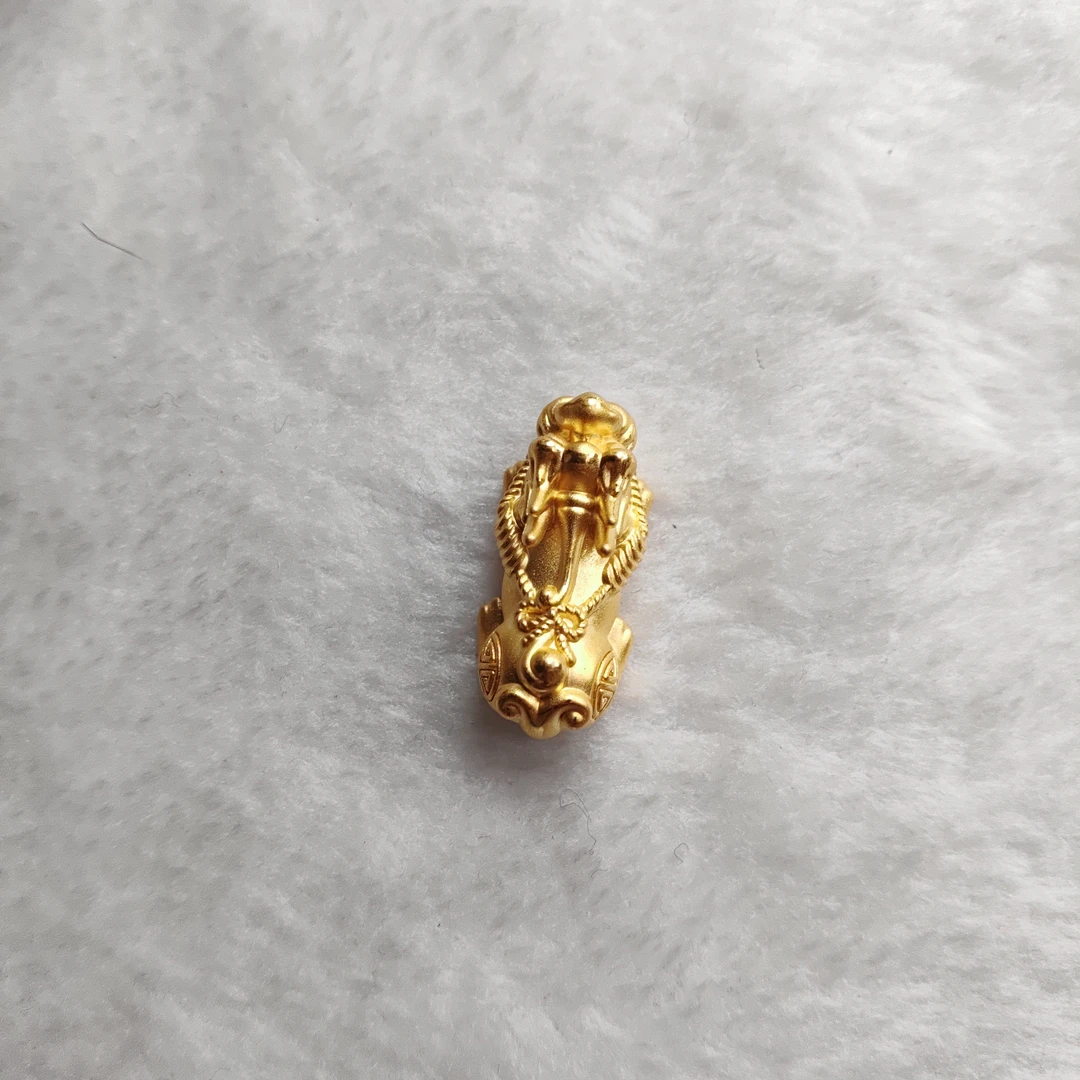 金元宝足金999貔貅珠子首饰
