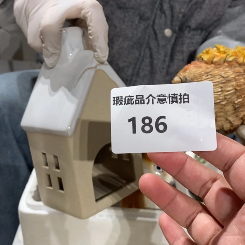 【闪购商品】摆件1**鲤陶瓷摆件瑕疵特卖