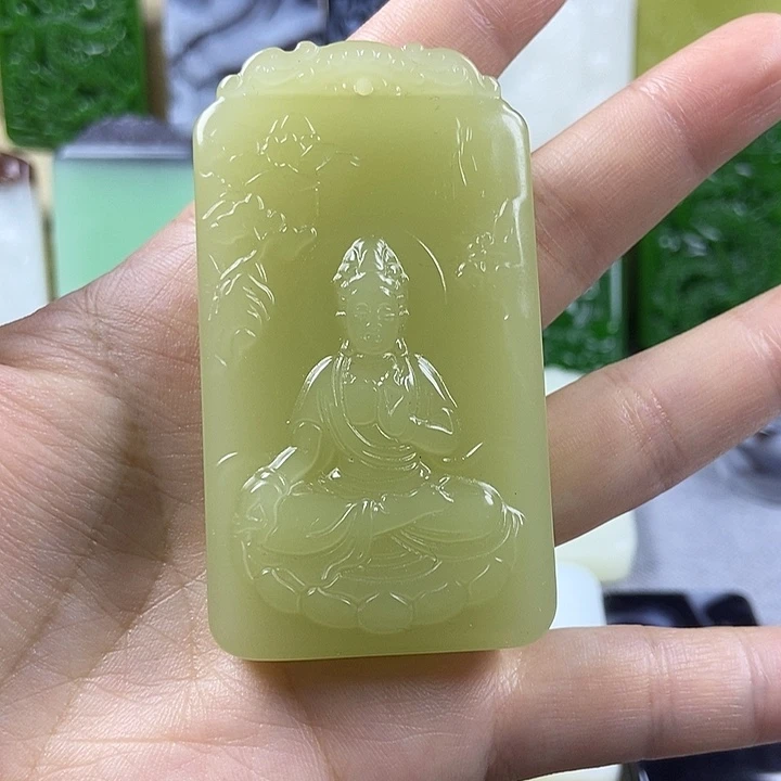 颈饰未镶嵌和田玉