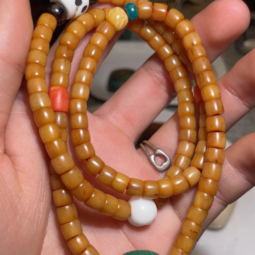 手串/手链鹿骨念珠