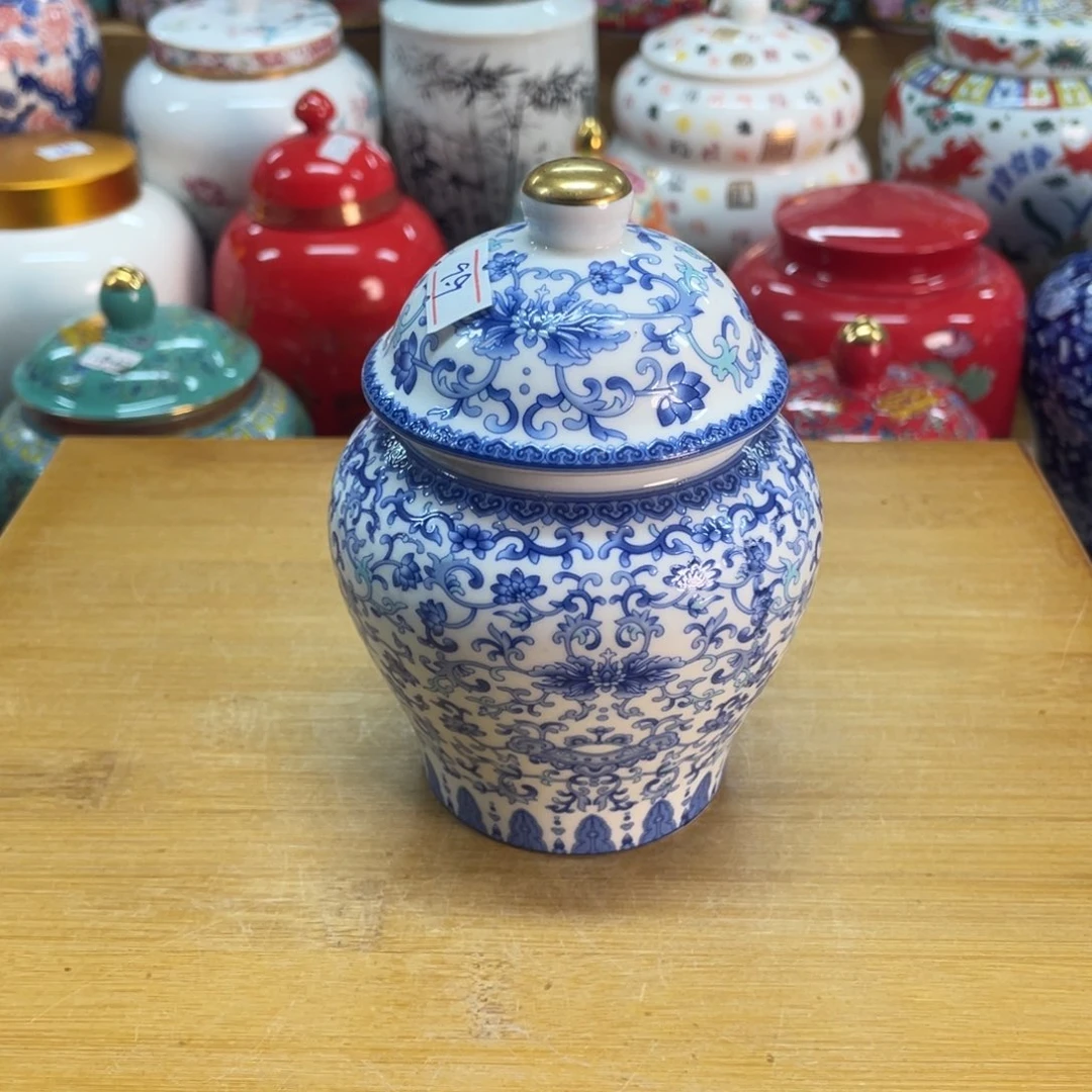 茶叶罐陶瓷罐陶瓷罐