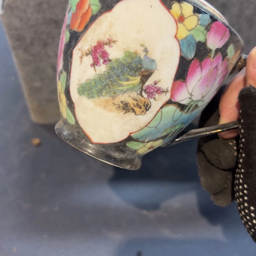 瓷片江****炳拾六家的瓷器瓷器