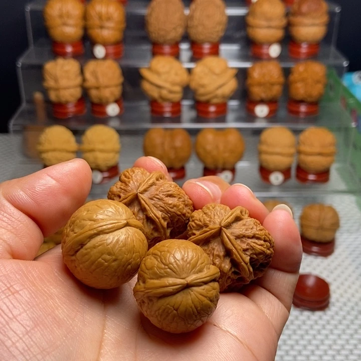 「***」把件文玩核桃三棱10