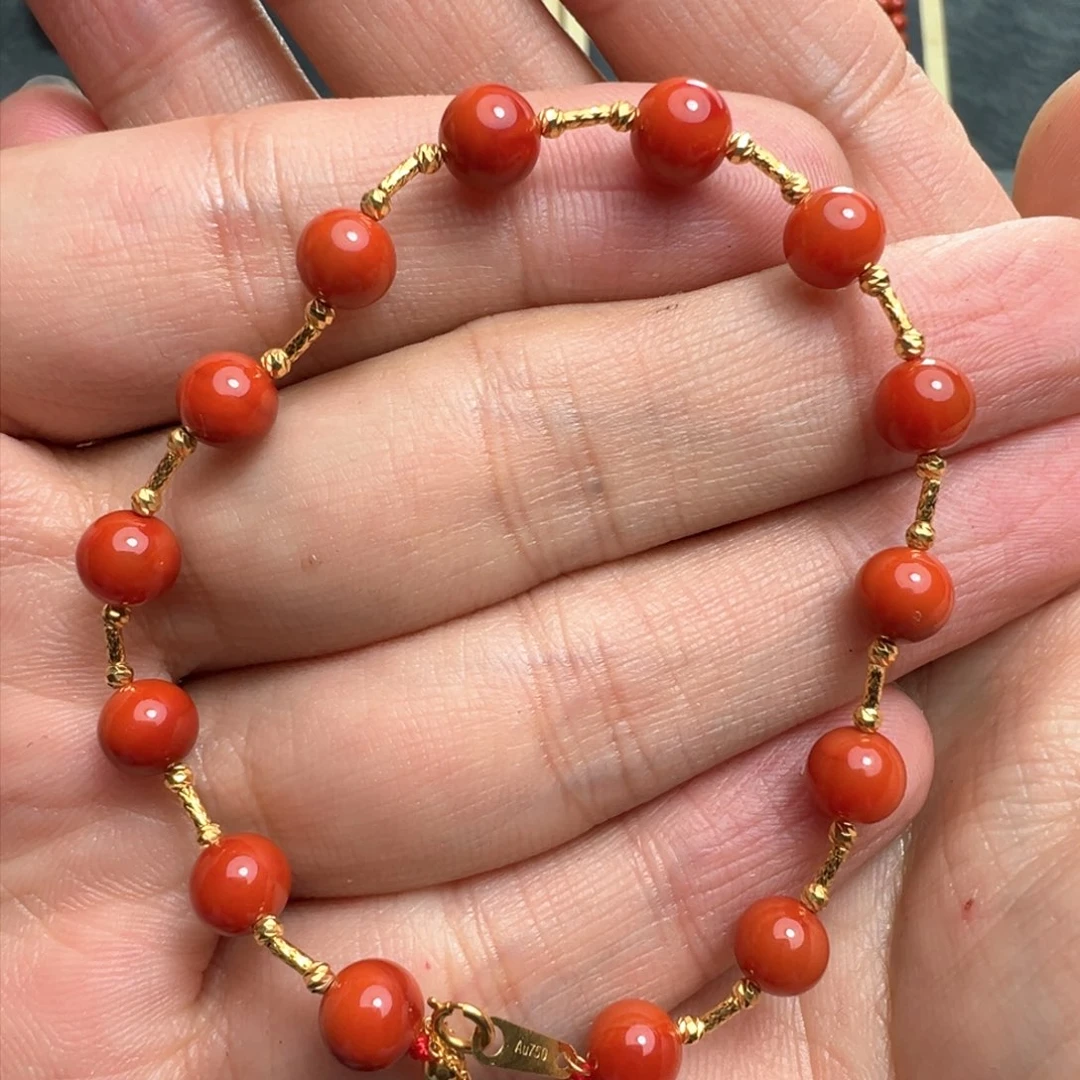 南红玛瑙颈饰未镶嵌