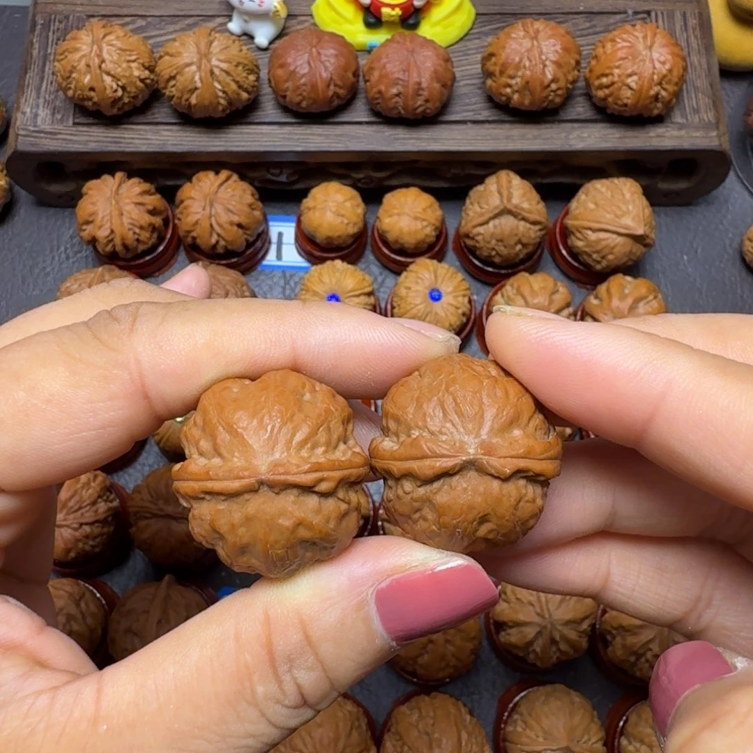 文玩核桃把件27尺南瓜磨盘016