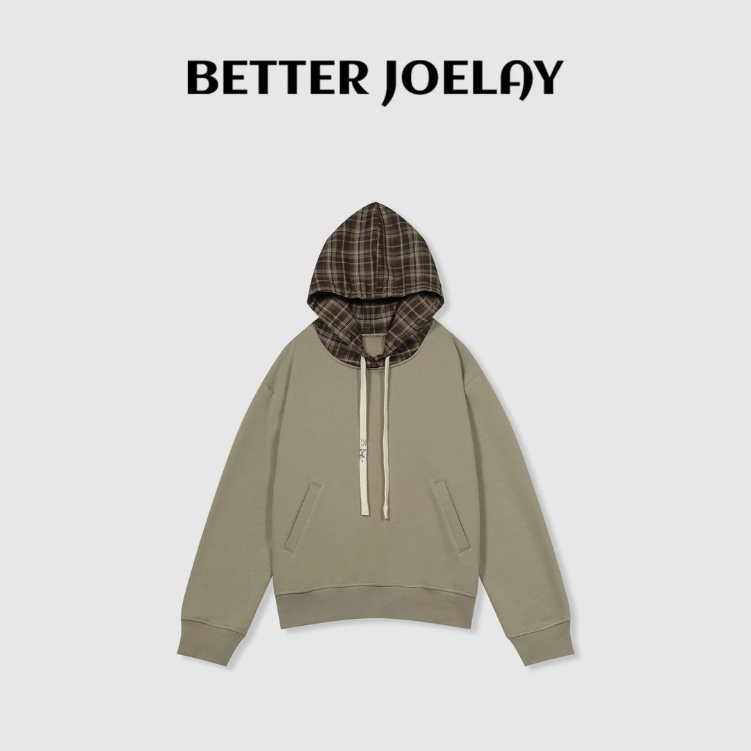 BETTERJOELAY-加绒【签收浪漫】时尚宽松套头卫衣百搭舒适WL9626