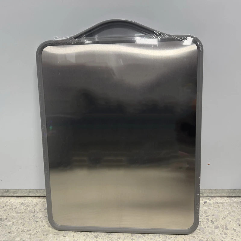 【厨总管】菜板家用不锈钢切肉板双面大号加厚切水果防滑擀面和面