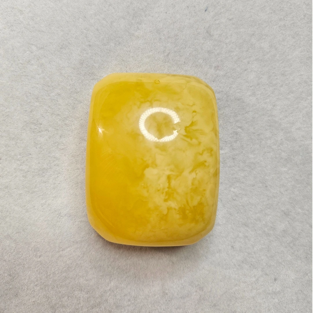 妖花蜜蜡无事牌吊坠俄料