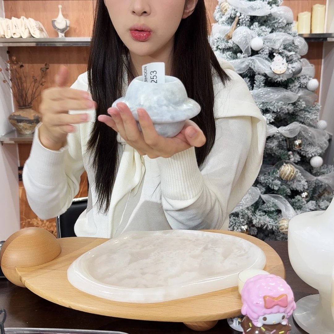 大理石253蓝水晶星球
