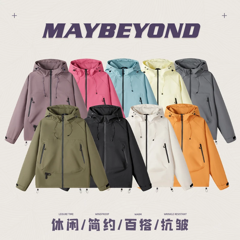 MAYBEYOND 25AW春季新款休闲百搭时尚情侣款夹克
