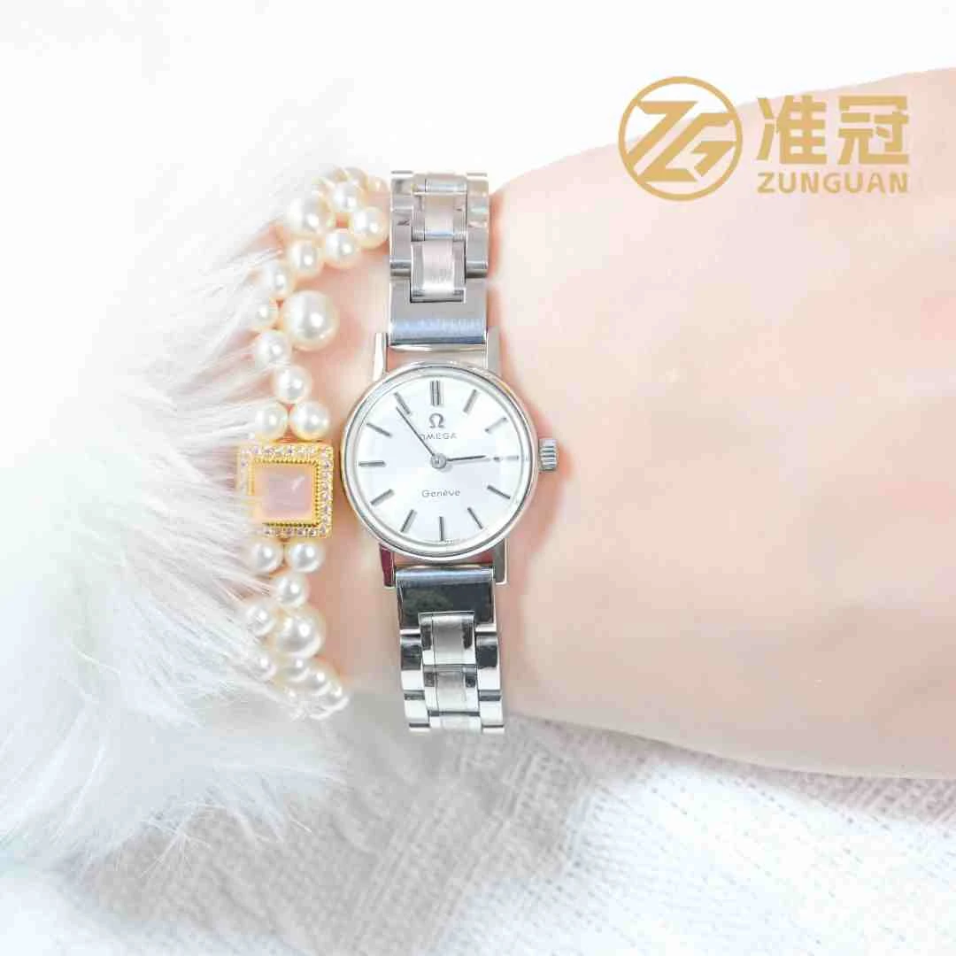 95新 Omega/欧米茄 20.1mm手动机械QA3647后钻日内瓦瑞士名表TT