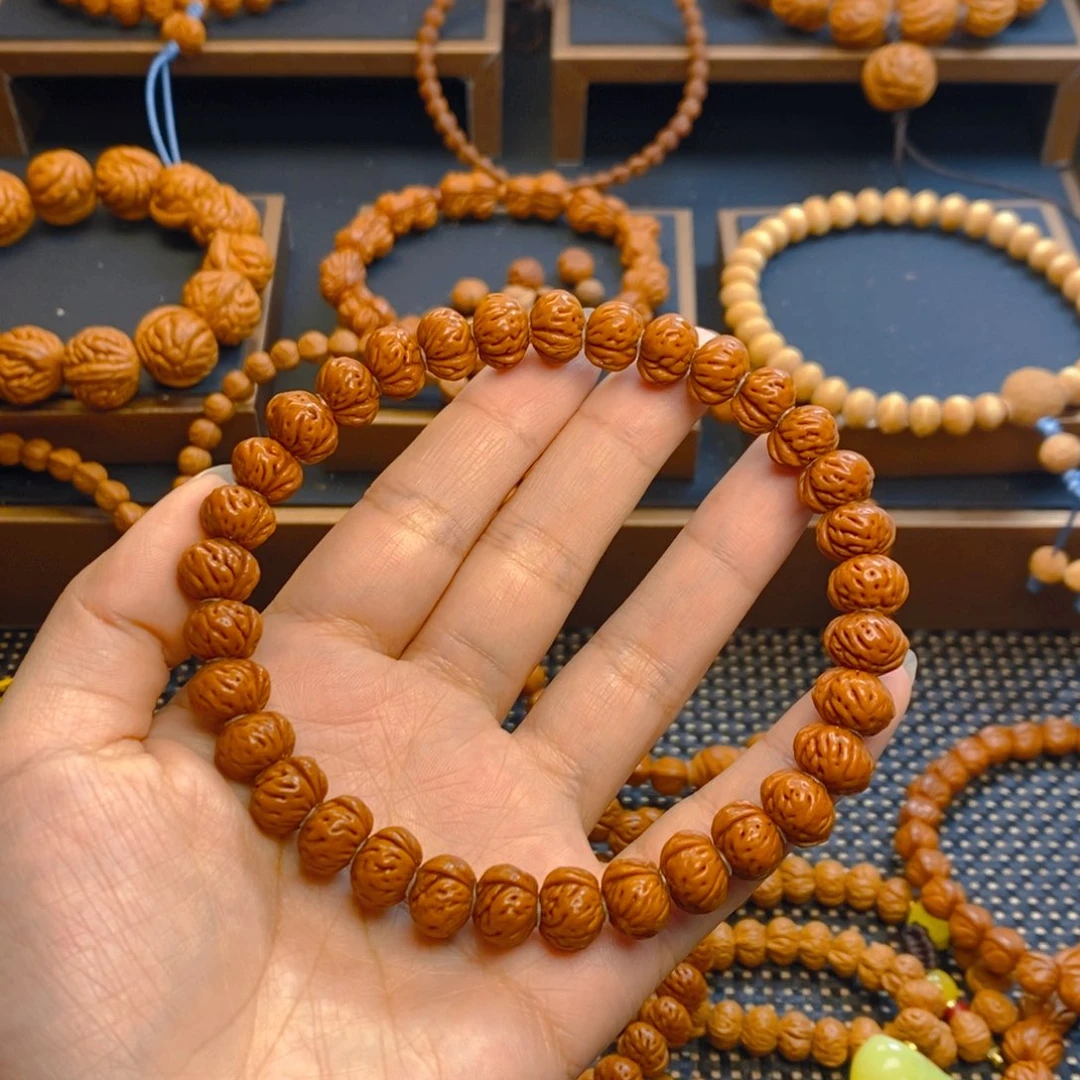 丰***哥吊坠桃核秦岭森林11