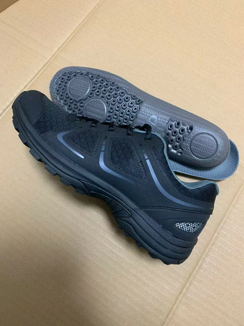 19正品体能鞋跑步鞋男黑色体能训练鞋轻便耐磨越野运动鞋透气舒适