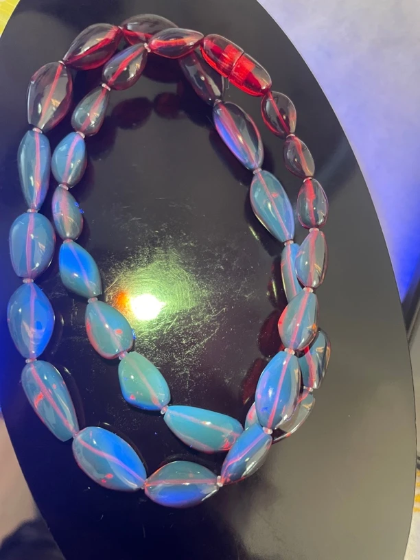 缅甸血珀随形项链