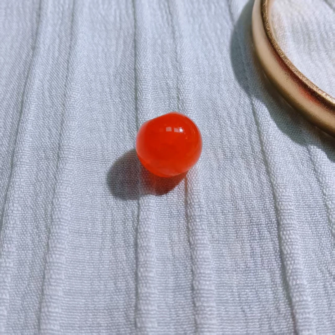 Q88甄品严选肉灵芝玛瑙单珠赠手镯J49