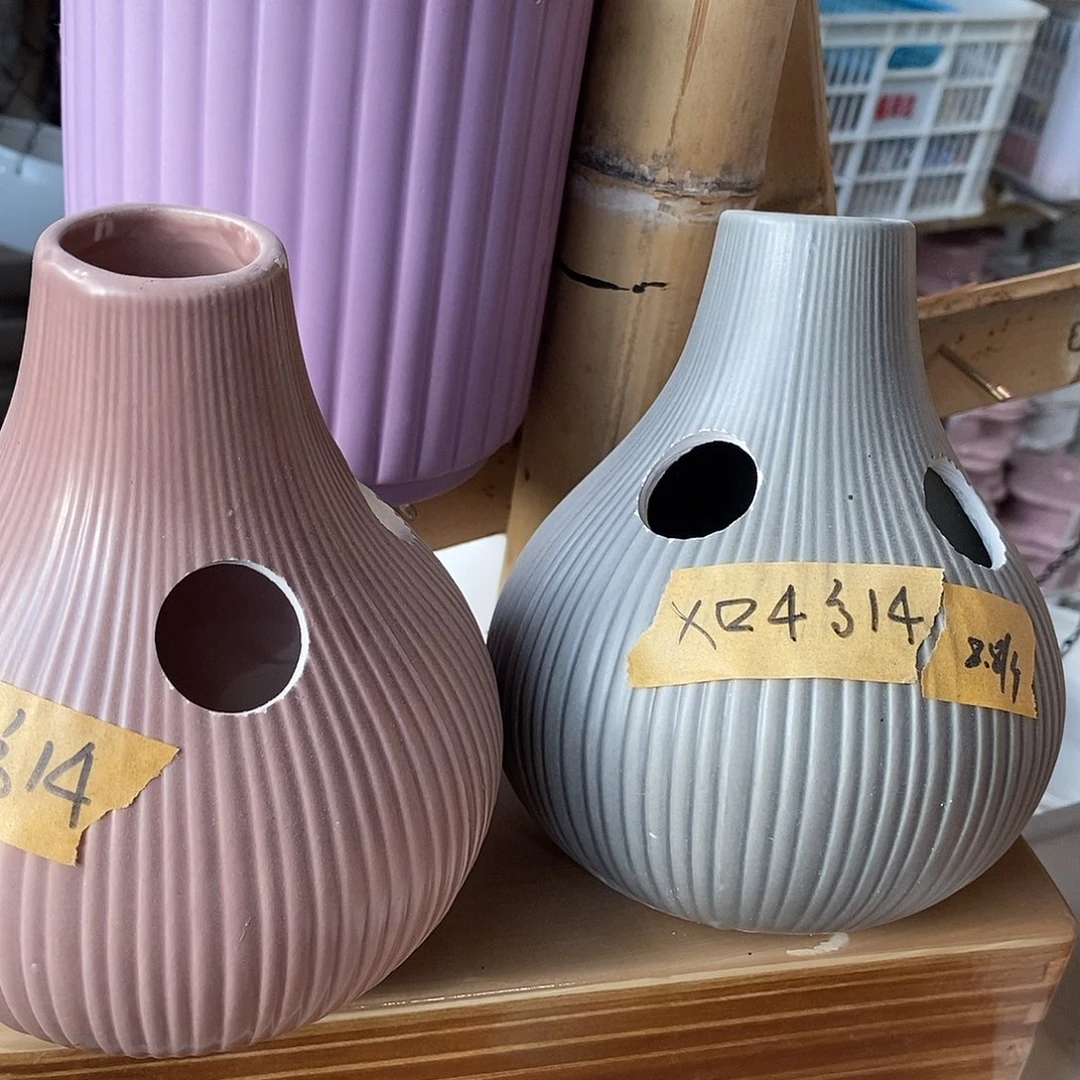 陶杯子陶盆有孔 瑕疵介意勿拍