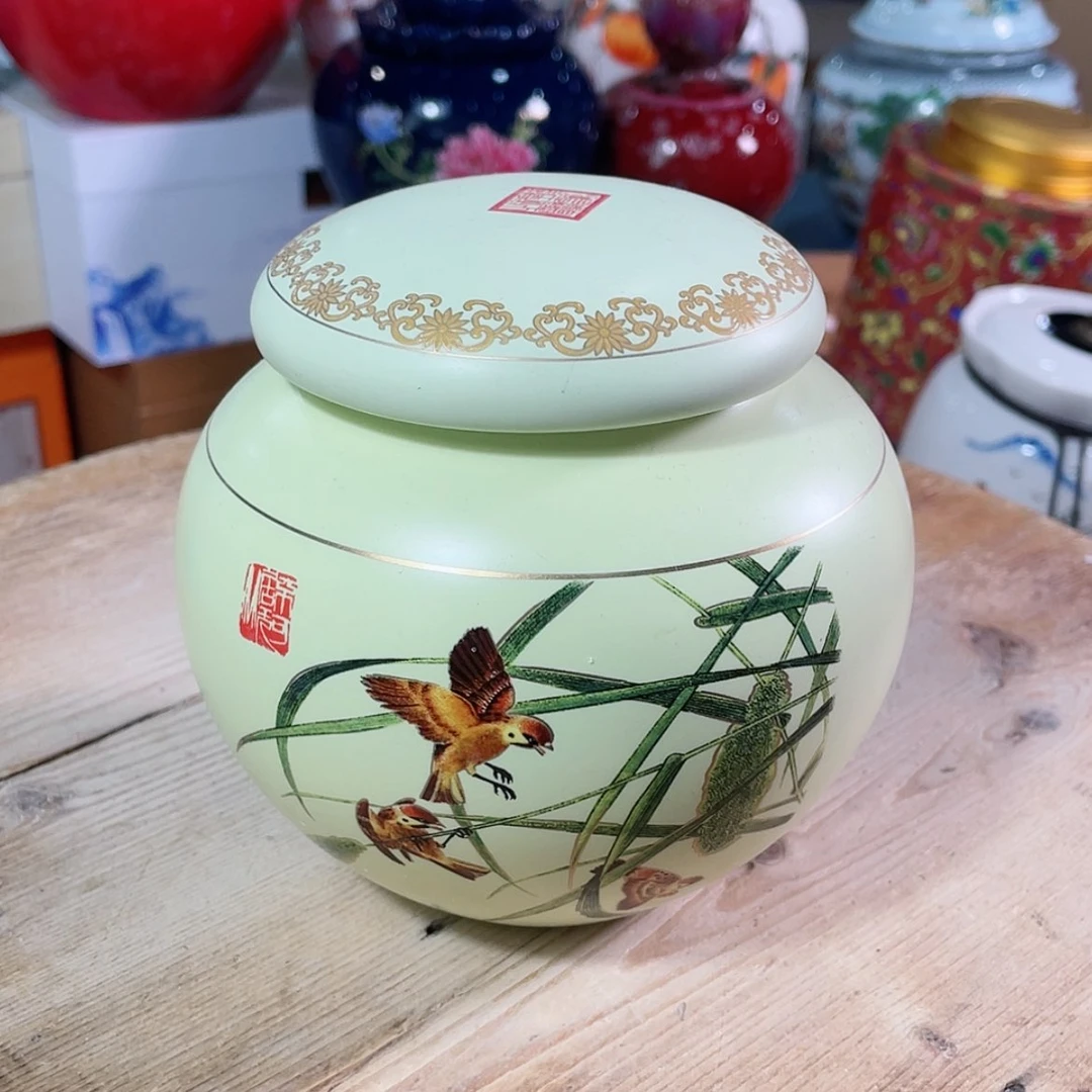 【闪购商品】罐陶瓷茶叶罐密封罐