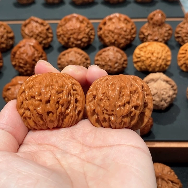 文玩核桃吊坠偶*磨盘914