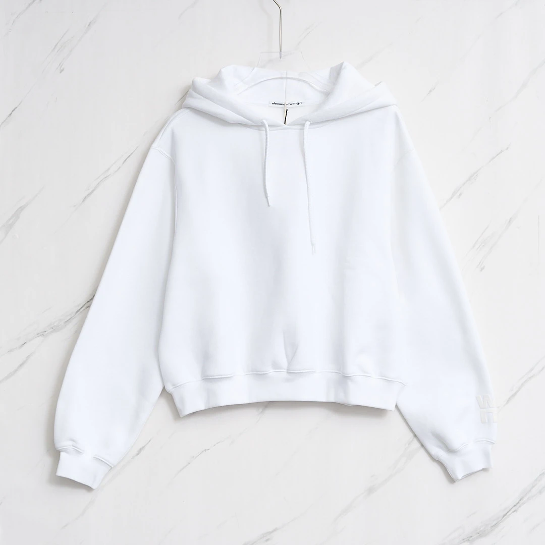 全新未使用  【瑞池女装】Alexander Wang字母连帽卫衣/AGGU00441