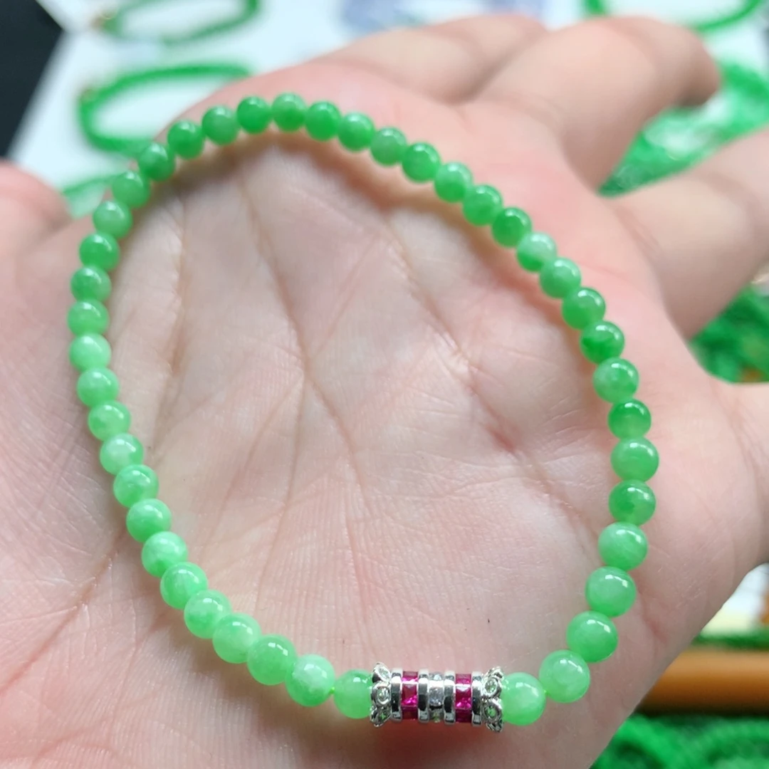 翡翠未镶嵌手链翡翠