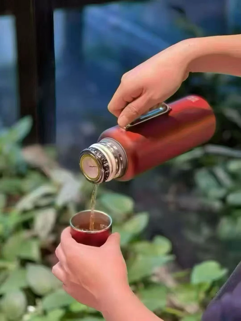 天福福乐焖茶壶-丝绒红
