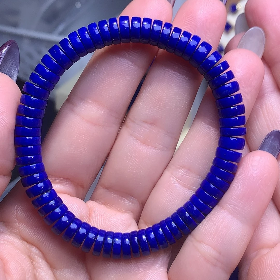 大***辉青金石未镶嵌7.3m精品药片