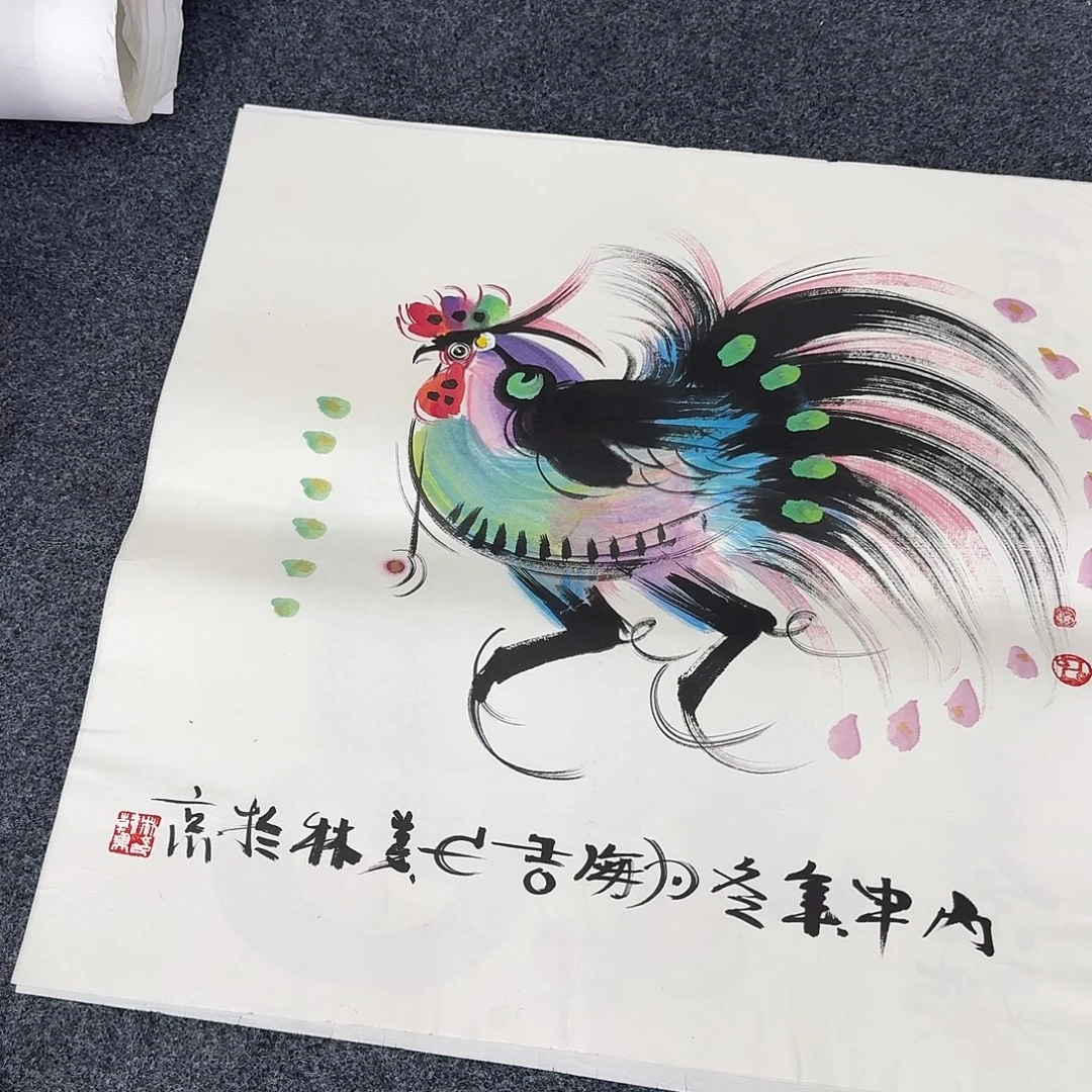 纯手绘国画作品作品