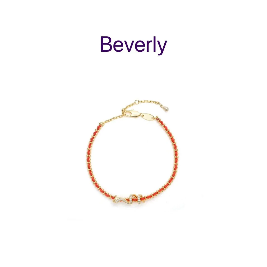 铜合金手链 【灵蛇之链】Beverly 高级百搭轻奢设计手链  BY032