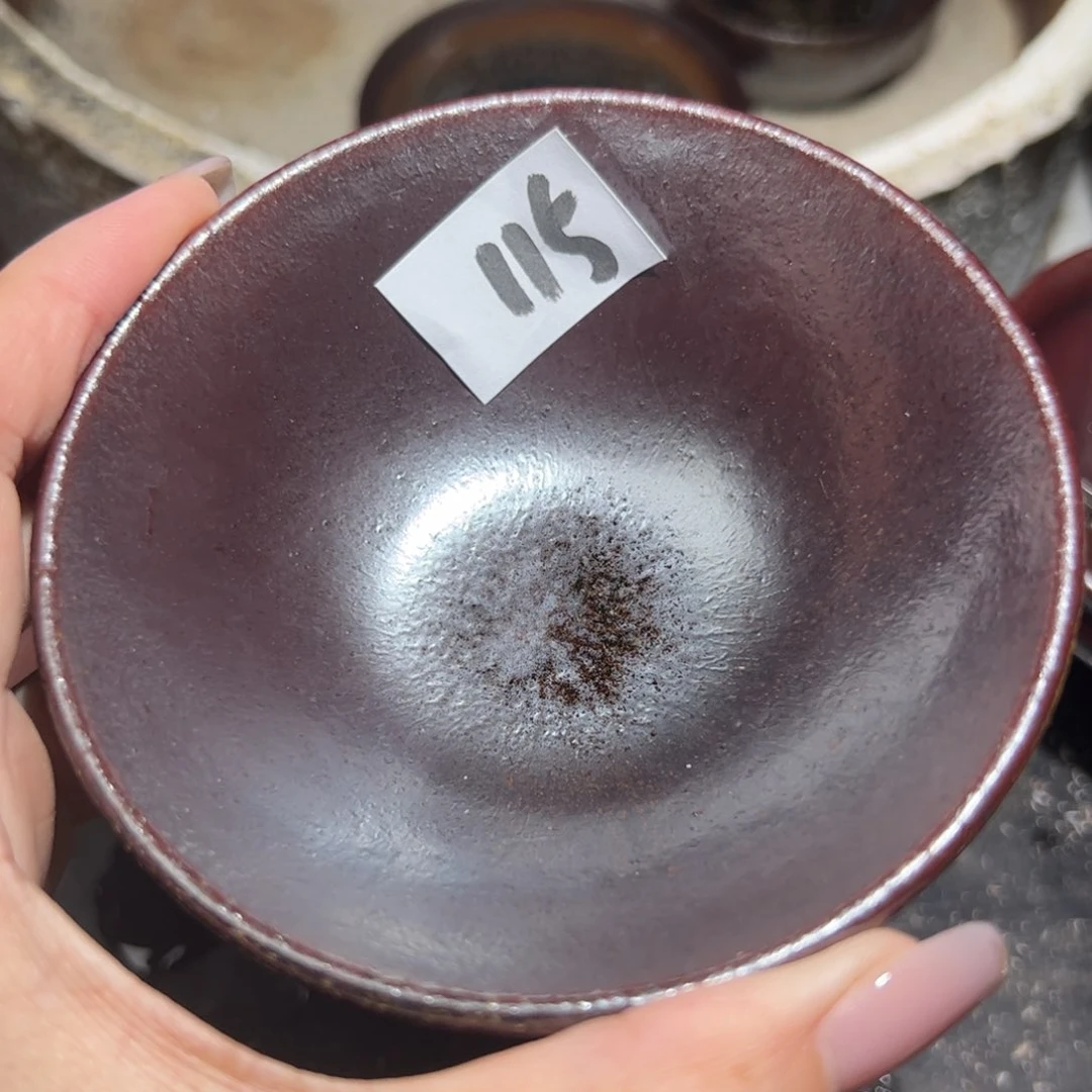 茶盏J****築全手工原矿原釉建盏