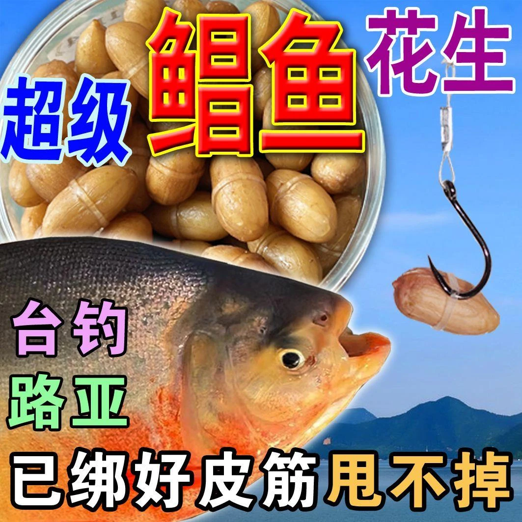 【专攻黑坑鲳鱼】酸臭鲳鱼花生淡水白鲳红鲳黑坑野钓昌鱼垂钓饵料