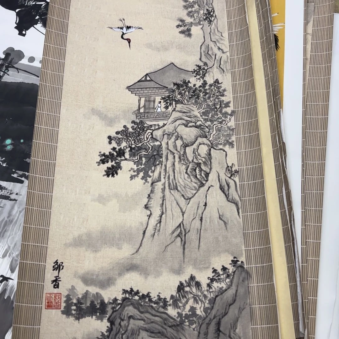 国画33-66卡纸作品童