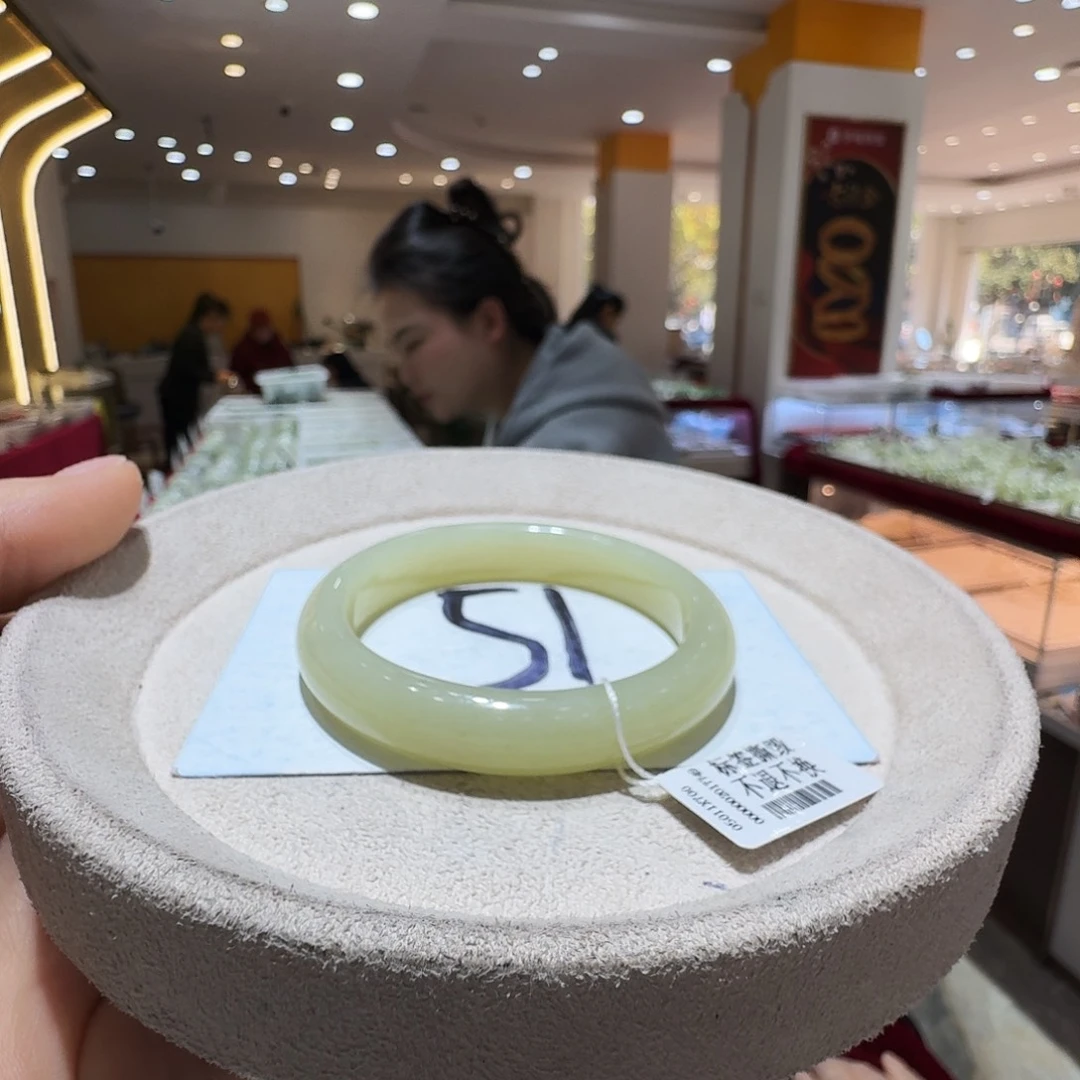 和田玉未镶嵌手镯152