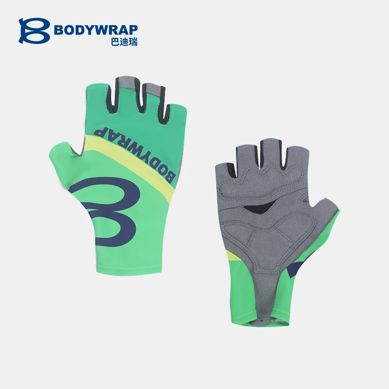 【BODYWRAP】巴迪瑞短指骑行户外减震吸汗防滑手套公路山地车