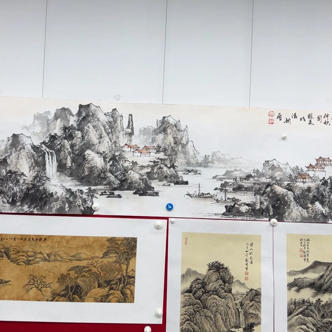 雨***露国画绘画作品多次