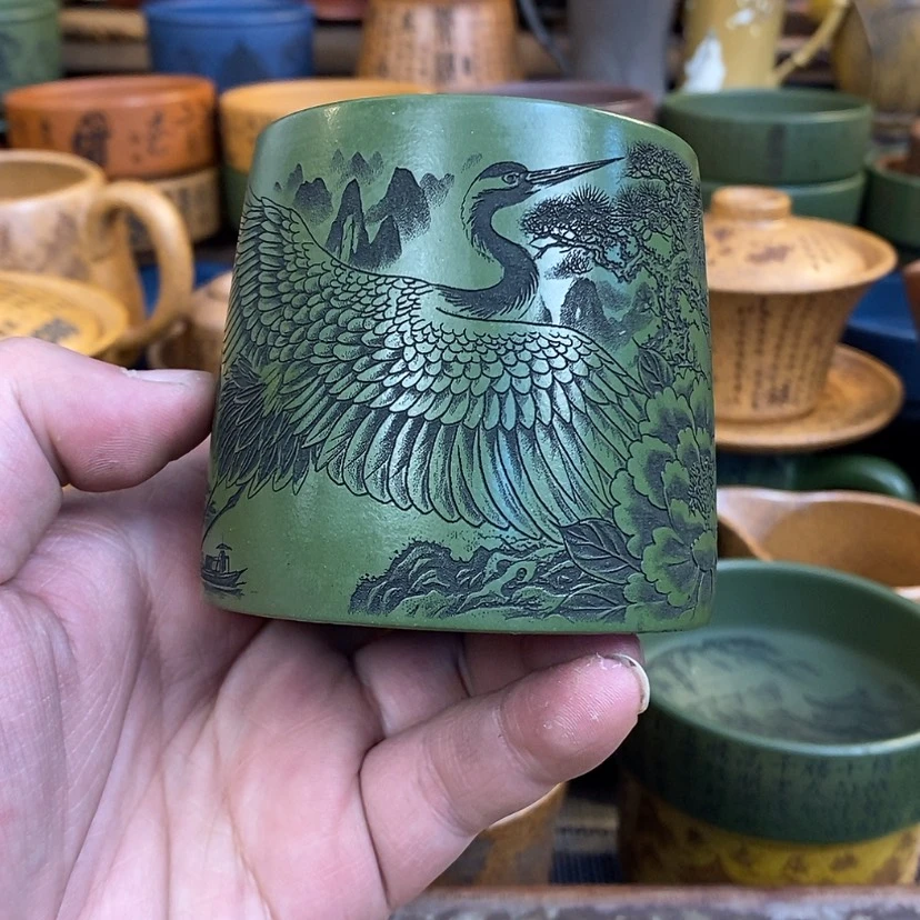 【闪购商品】紫砂杯子宜兴全手工紫砂杯