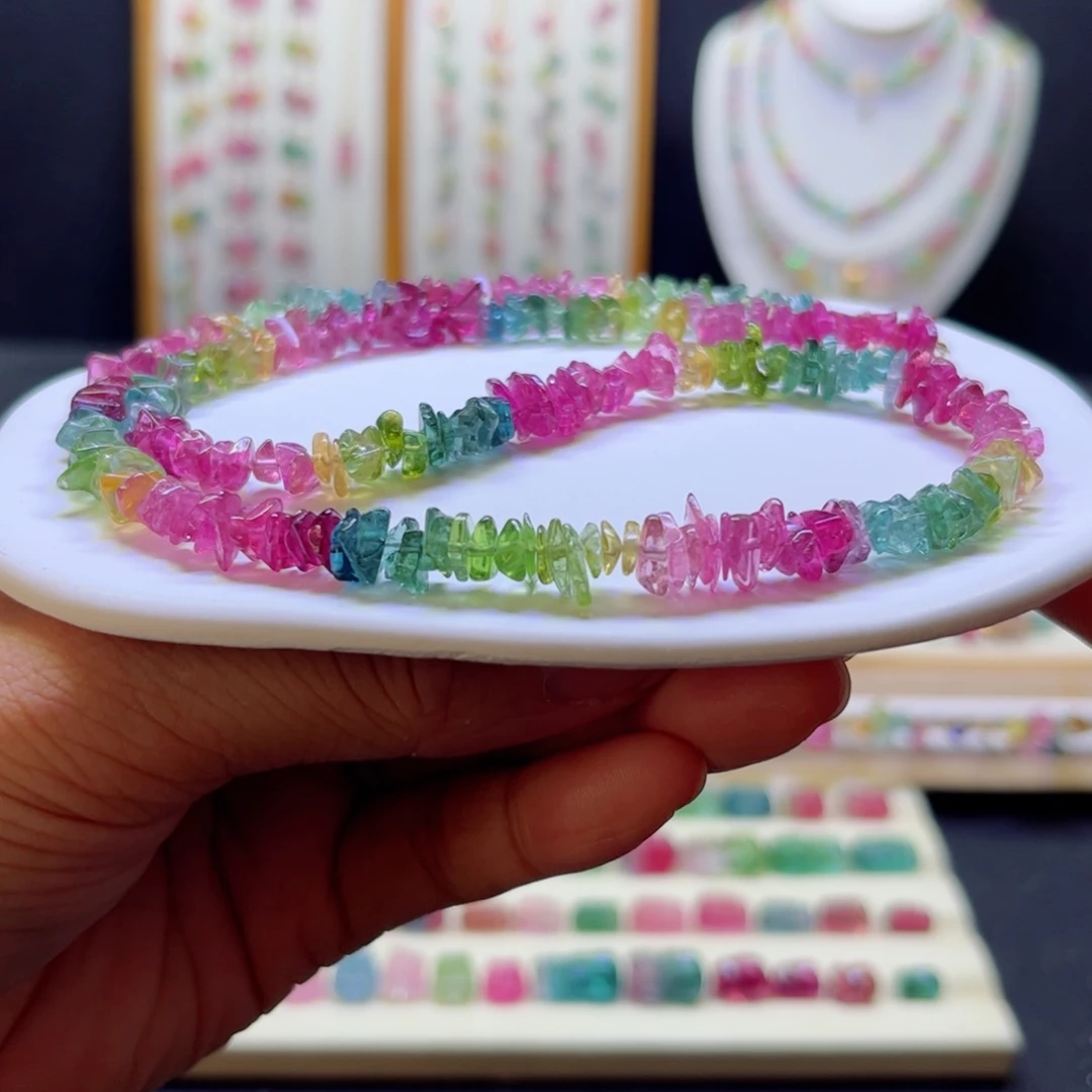 未镶嵌手链碧玺设计款