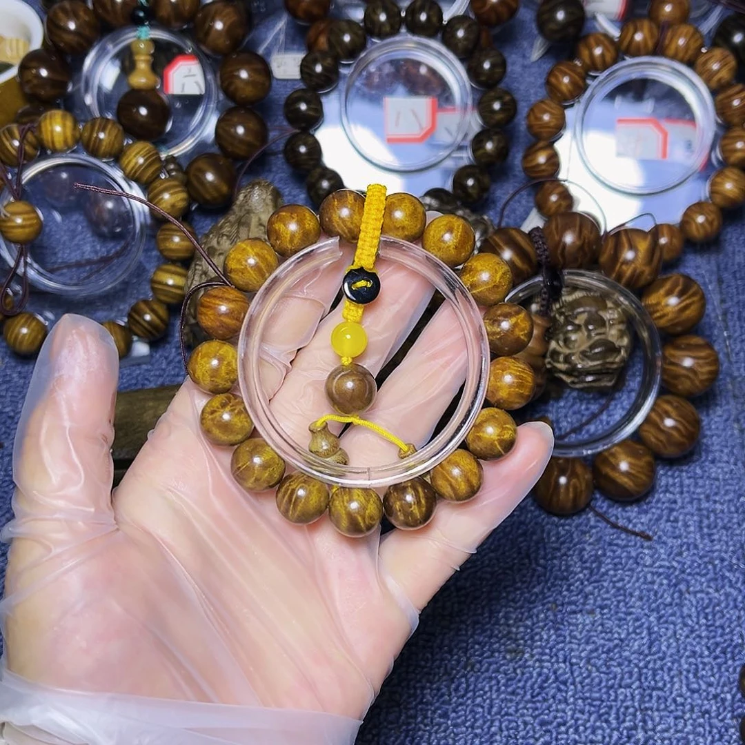 手串/手链楠木（金丝楠）1.2枯木冰裂龙胆