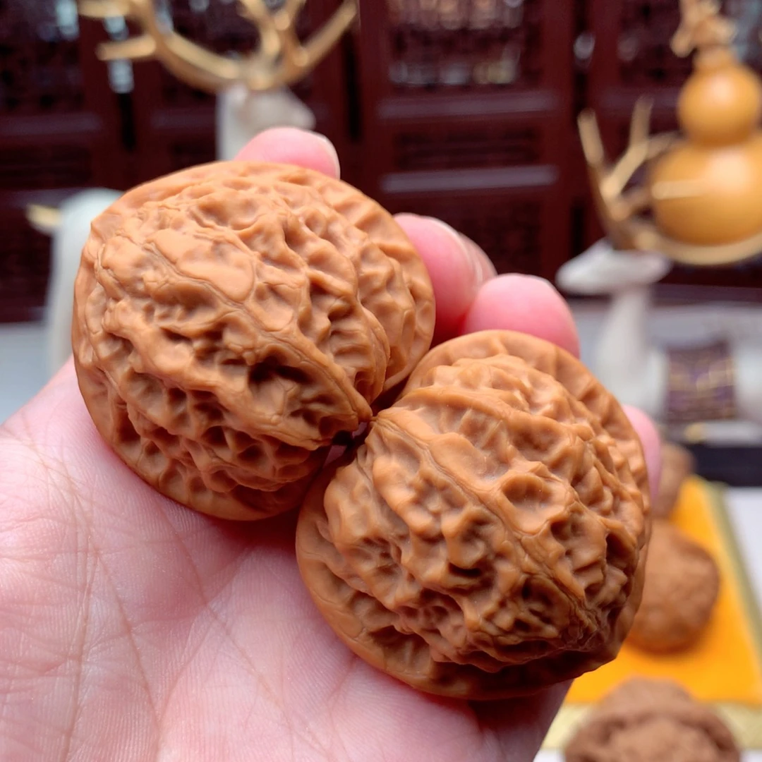 把件文玩核桃金牛全品巨重  1号