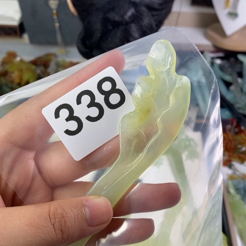 【闪购商品】岫玉发饰未镶嵌晚****