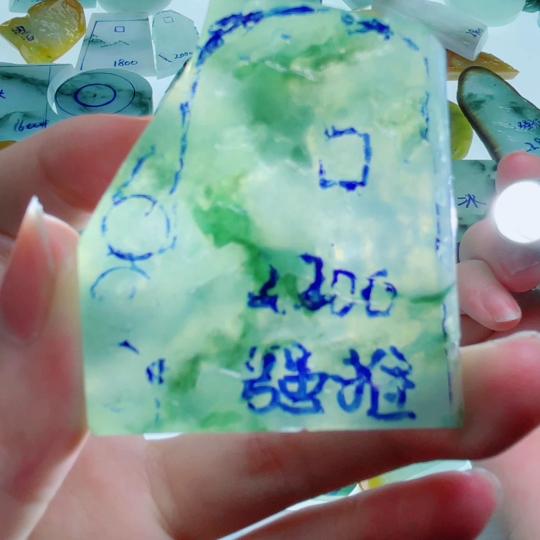 定制翡翠未镶嵌包工