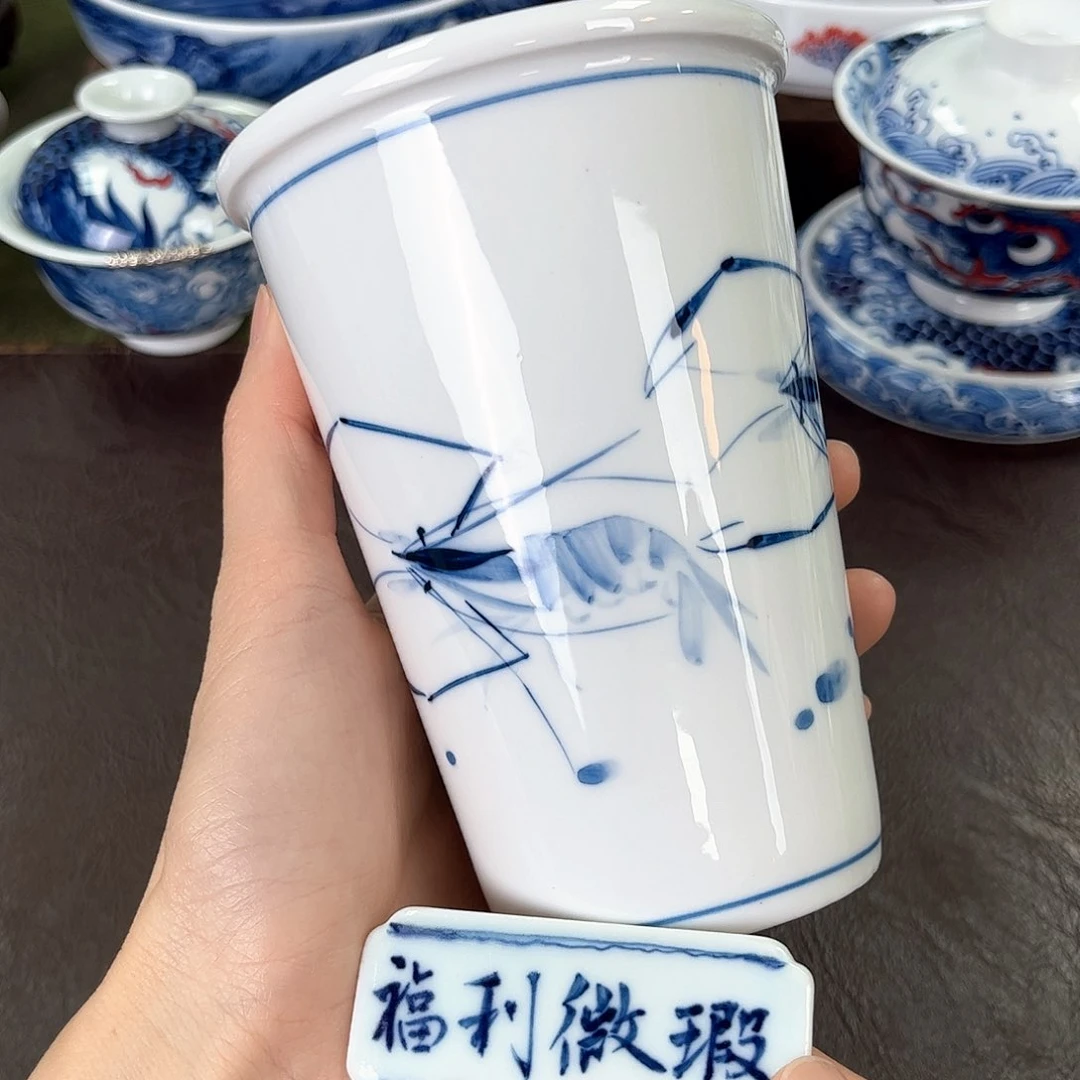 摆件手绘高温瓷器瓷器