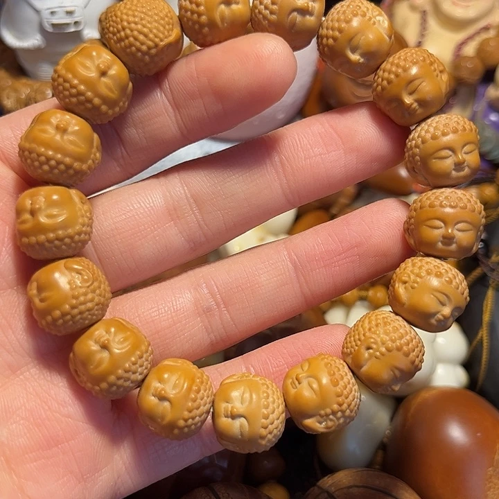 橄榄核手串/手链猴头1.45宝宝佛