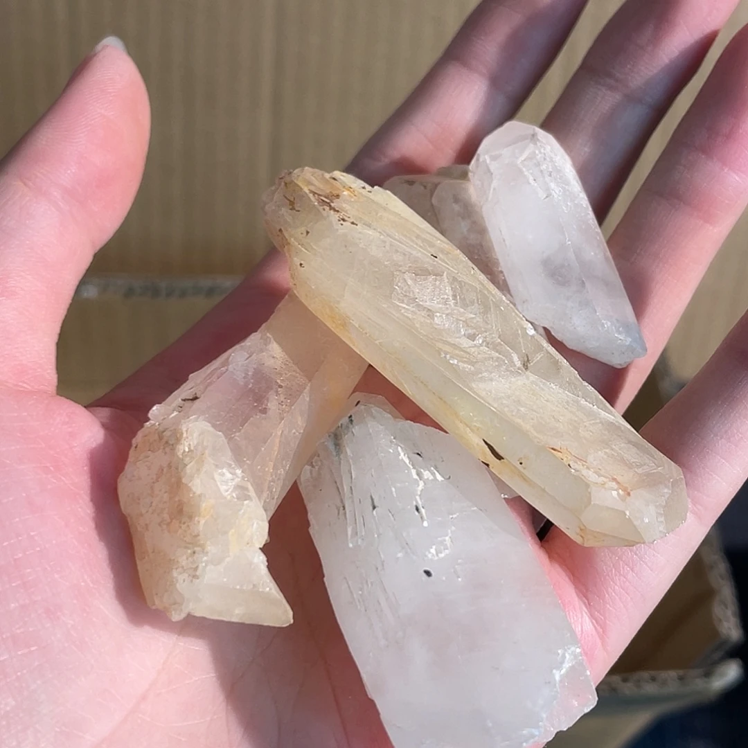 水晶未镶嵌手串晶柱 27号