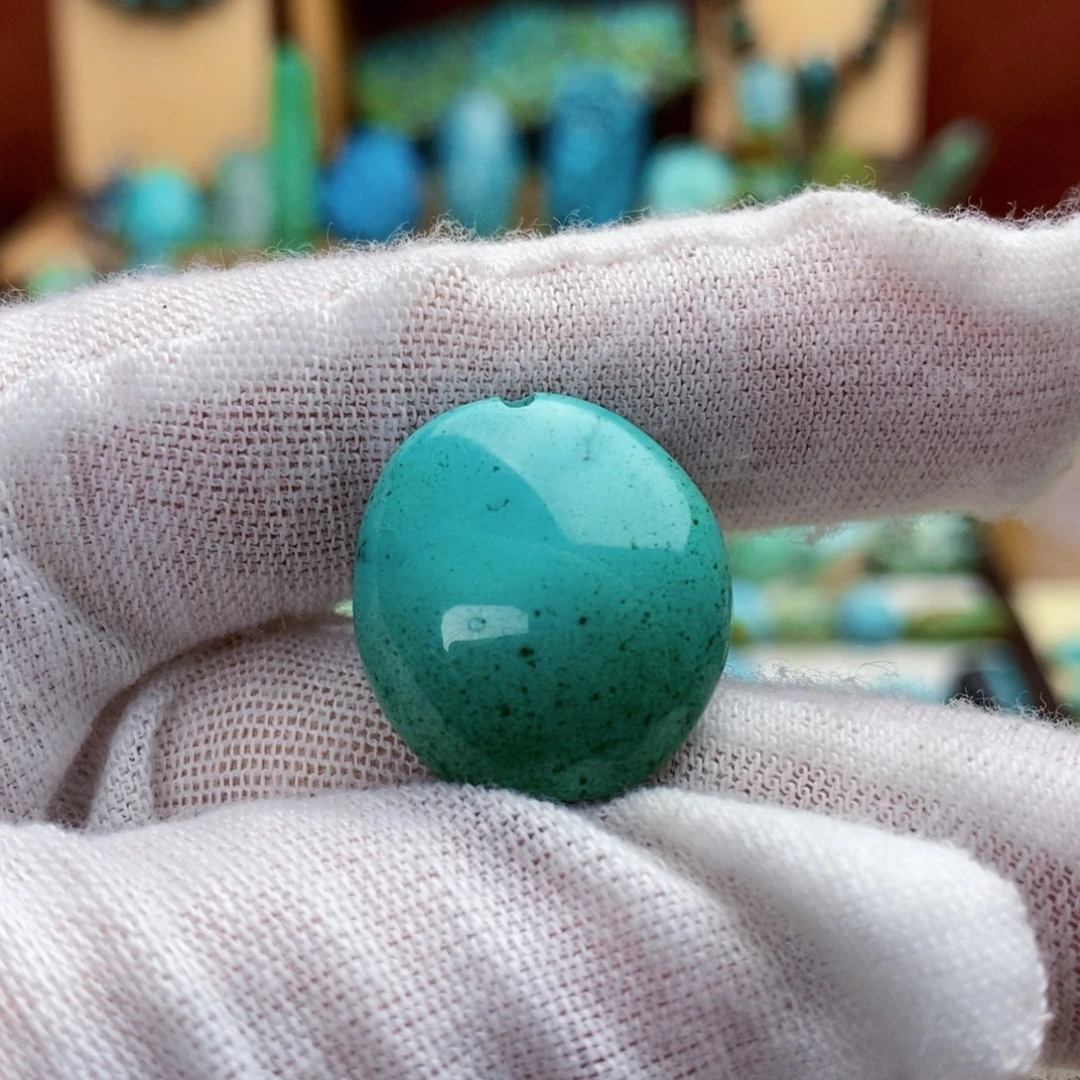 定制绿松石玉华吊坠