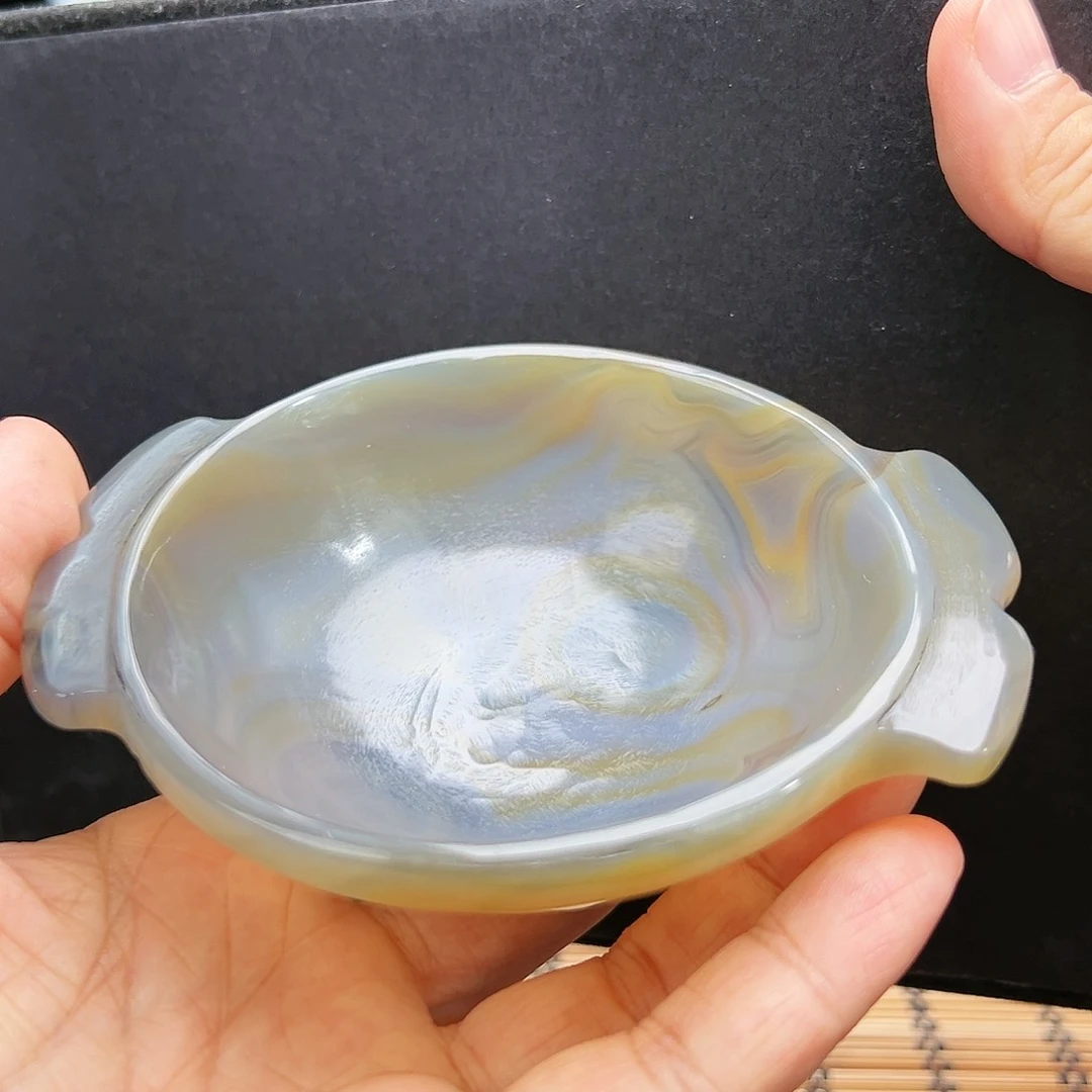 未镶嵌玛瑙/玉髓珠宝半成品