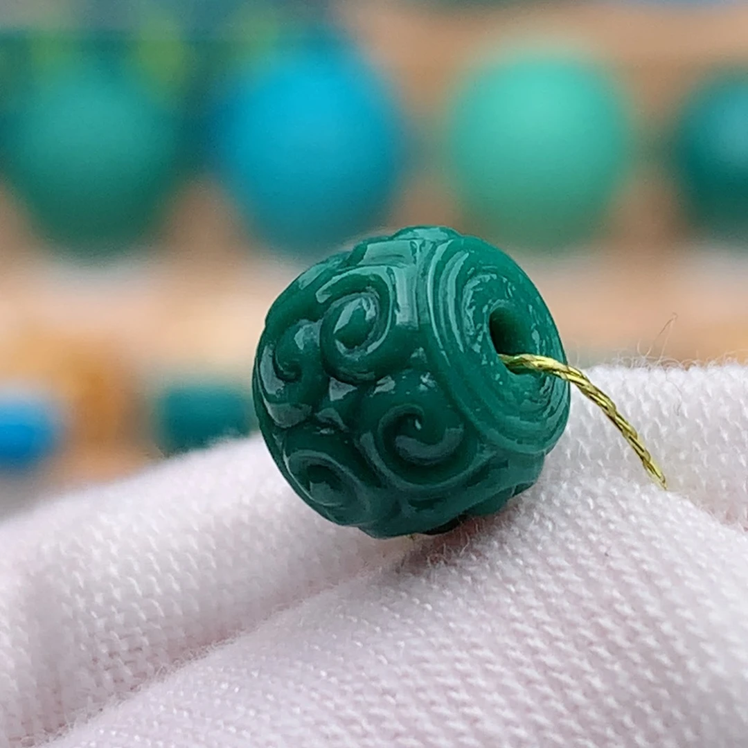 未镶嵌绿松石珠宝奇石