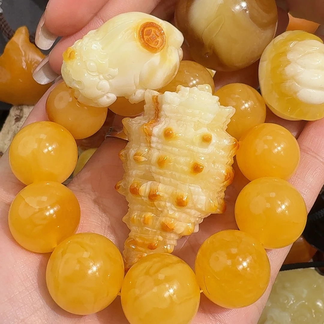 琥珀未镶嵌裸石我